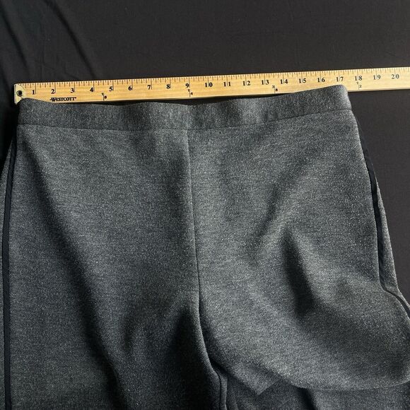 St. John Gray Straight Leg Pull On Pants - Size Large - Picture 7 of 11